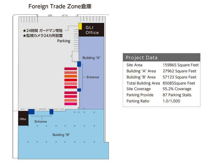 Foreign Trade Zone 倉庫